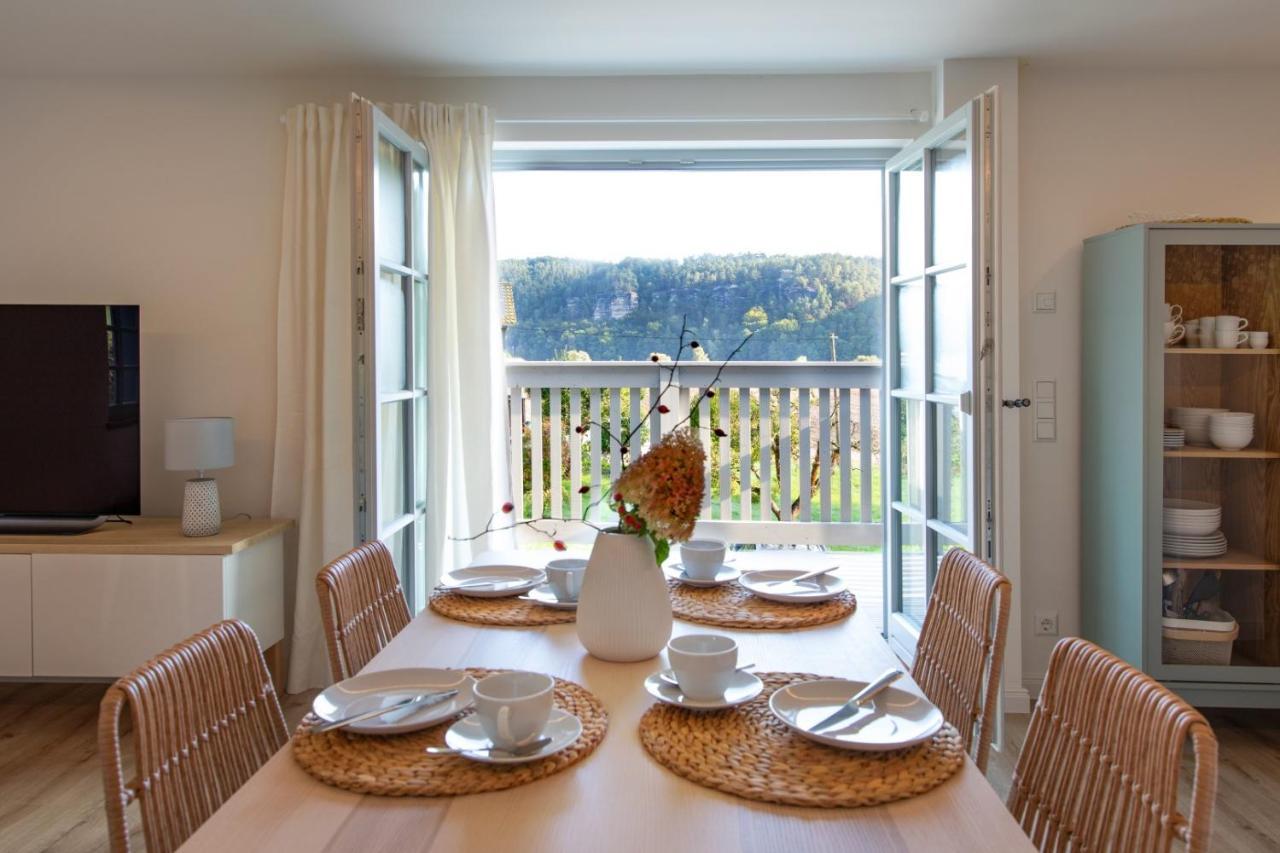Traumhaftes Gaestehaus An Elberadweg Und Bastei Rathen Kültér fotó